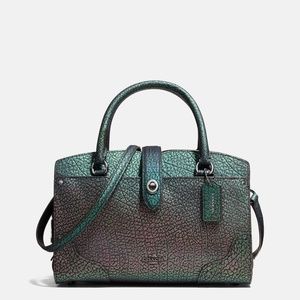 Coach Hologram Holograph Mercer 24 Satchel - RARE